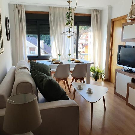 Acogedor apartamento en Boiro Exterior foto