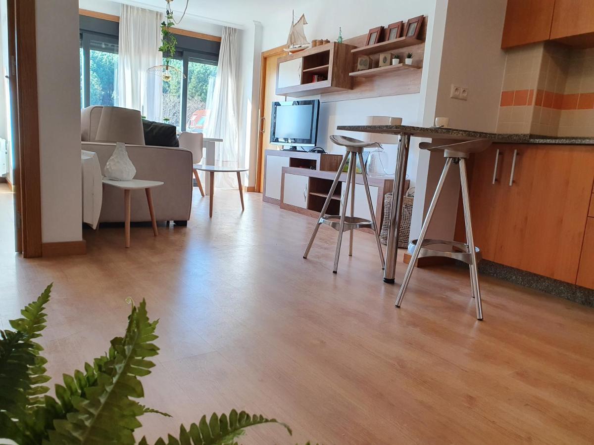 Acogedor apartamento en Boiro Exterior foto