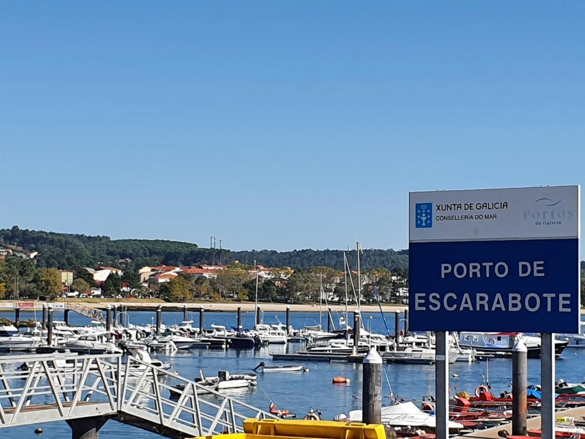 Acogedor apartamento en Boiro Exterior foto
