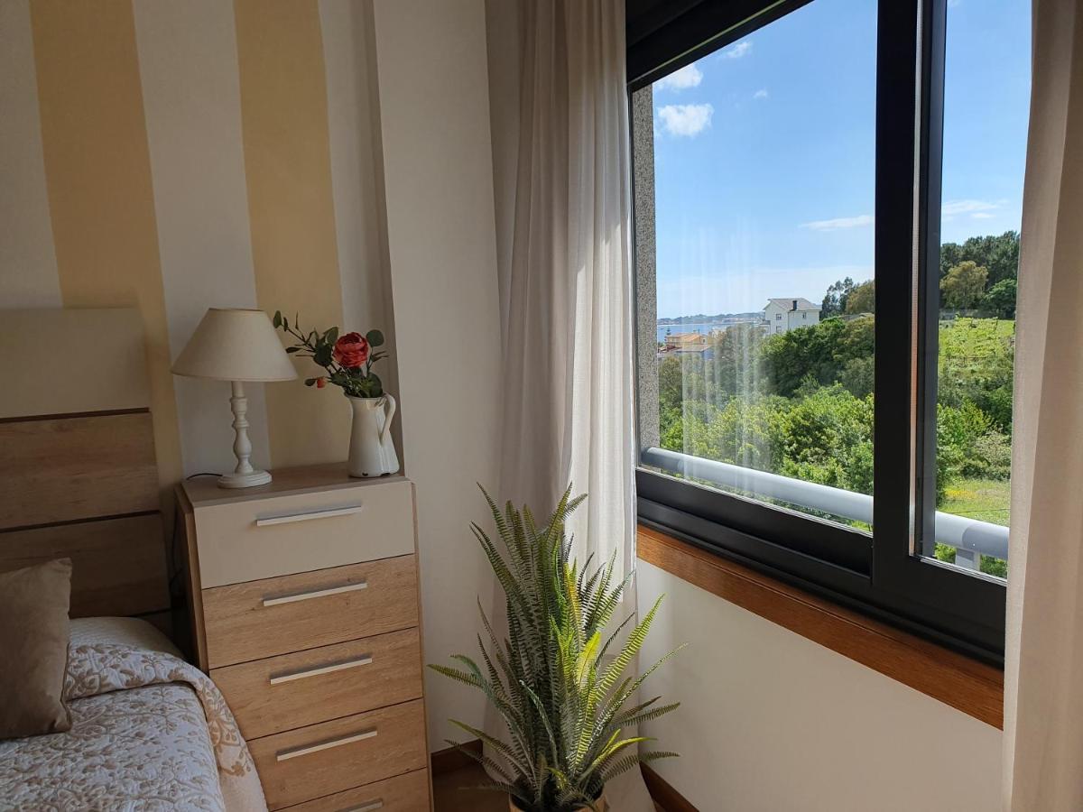 Acogedor apartamento en Boiro Exterior foto